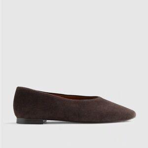Madewell The Mylie Flat NIB Dark Carob